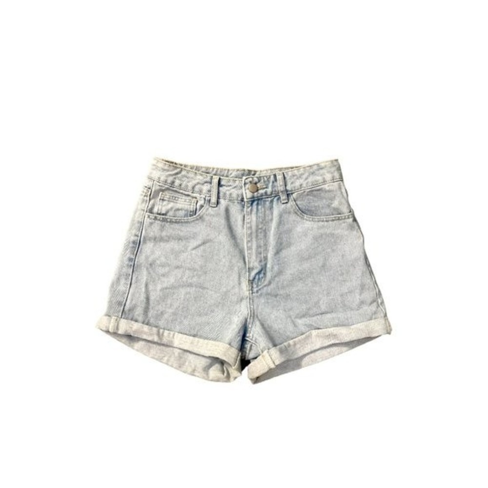 Shein Light Wash Blue Jean High Waisted Shorts | Small | NWOT